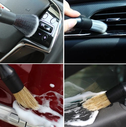PROFESIONÁLNA SADA KEFEK NA AUTODETAILOVANIE 3 KS RÔZNA MÄKKOSŤ