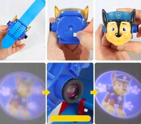 MYŠOVÉ MINI LED 3D DIGITÁLNE HODINKY s projektorom