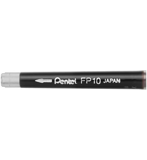 Čierna atramentová kazeta pre štetec GFKP Pentel