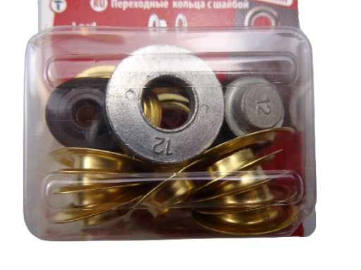 Nerezové očká s 12 mm mini lisom a zlatým lisom, 10 kusov očiek