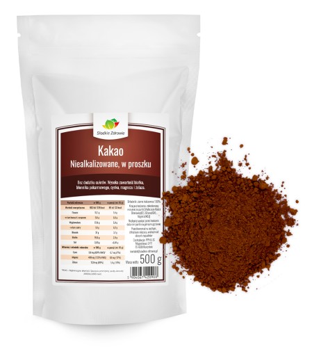 KAKAOVÝ prášok, nealkalizovaný NATURAL 500g