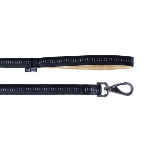 Vodítko Soft Style Happet čierne M 1,5 cm