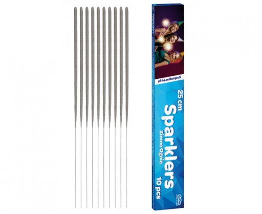 SVADOBNÝ STUDENÝ OHŇOSTROJ 25CM