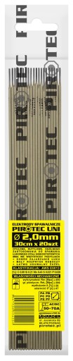 Pirotec UNI zváracie elektródy 2,0 mm 20 ks