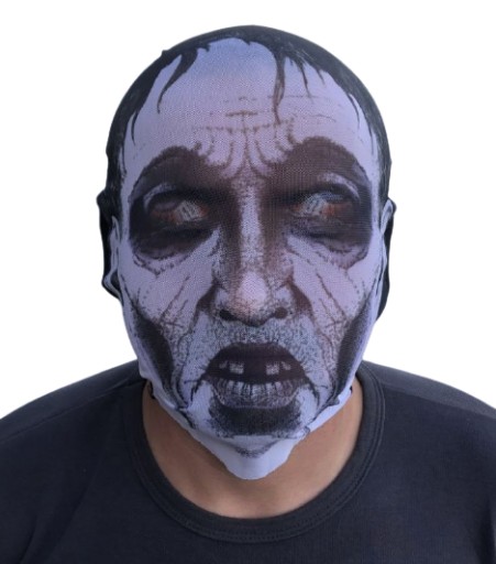 Maska hlavy Old Man Zombie Dead Man Corpse
