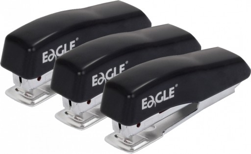 EAGLE 1011 Čierna zošívačka 8211, 8 listov