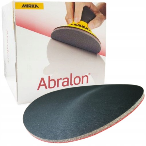 MIRKA ABRALON Brúsny kotúč na špongii na suchý zips 150mm P360