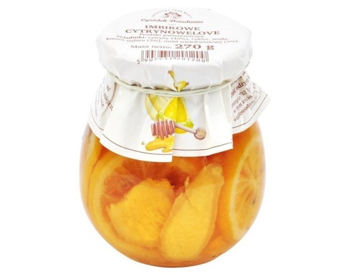 CITRÓNY S MEDOM A ZÁZVOROM 270g