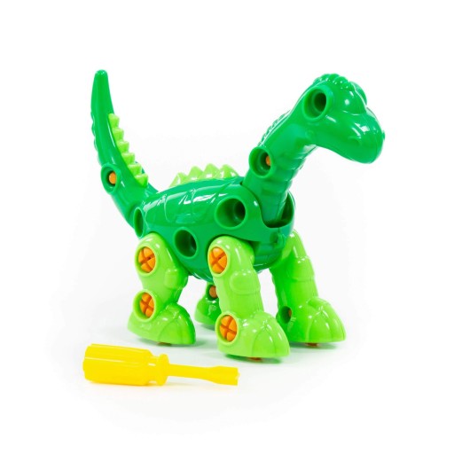 DINOSAUR demontovaný DIPLODOK 35 prvkov zmontovaných