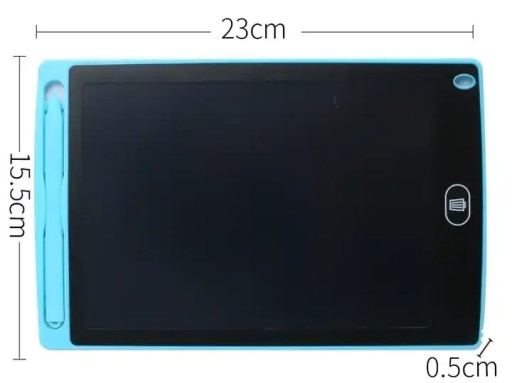 GRAFICKÝ TABLET NA KRESLENIE, SKIN, DOSKA, DOSKA, NOTEBOOK, LCD, 8,5