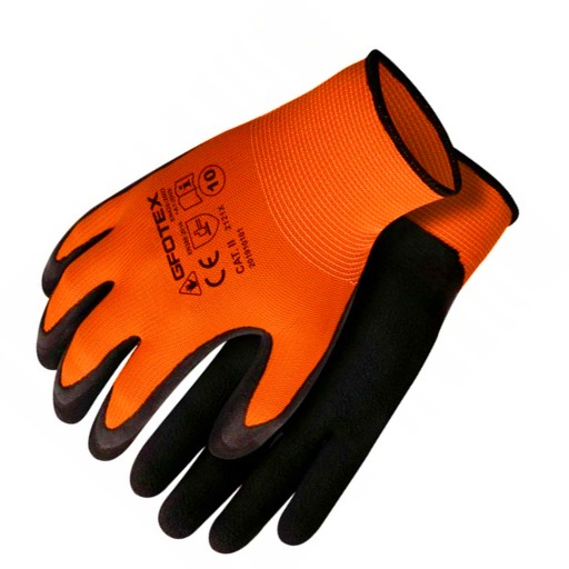 ZÁHRADNÉ PRACOVNÉ RUKAVICE S PEVNÝM LATEXOVÝM PÁROM 1 PÁR VEĽKOSŤ 10 XL