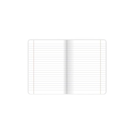 Top2000 notebook s mäkkým krytom Line A5 60K