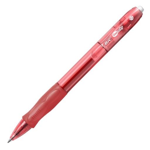 BIC GÉL-OCITY ORIGINÁLNE AUTOMATICKÉ GÉLOVÉ PERO ČERVENÉ