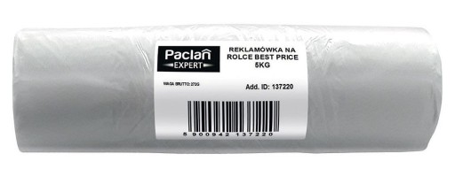 Jednorazové šmykové vrecia PACLAN na 5 kg rolke