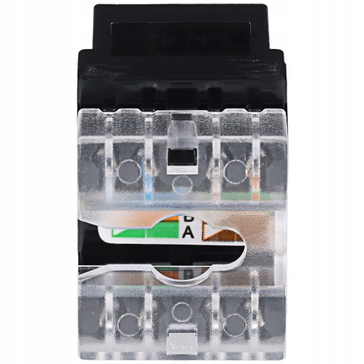 Keystone LAN RJ-45 CAT.6 modul, čierny