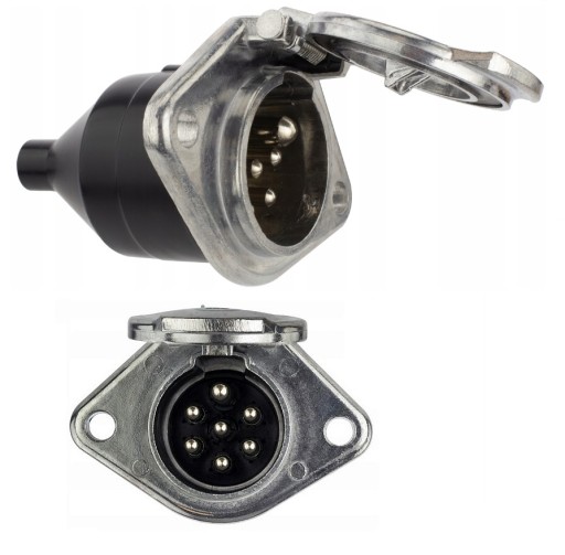 24V zásuvka - 7 PIN typu N