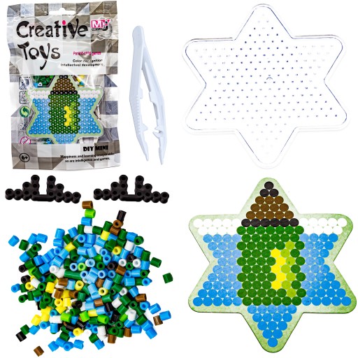 Zažehľovacie korálky VZORKY RASTLINY Zažehľovacie korálky CACTUS STAR
