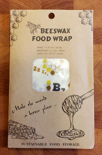 Beeswax Food Wraps obaly z potravinárskeho vosku, 3 kusy
