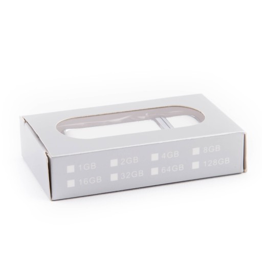 Kartónová krabica s okienkom na prívesok