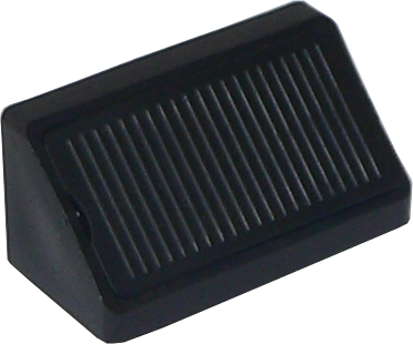 Dvojitý spojovací uholník 42 mm čierny 10 ks