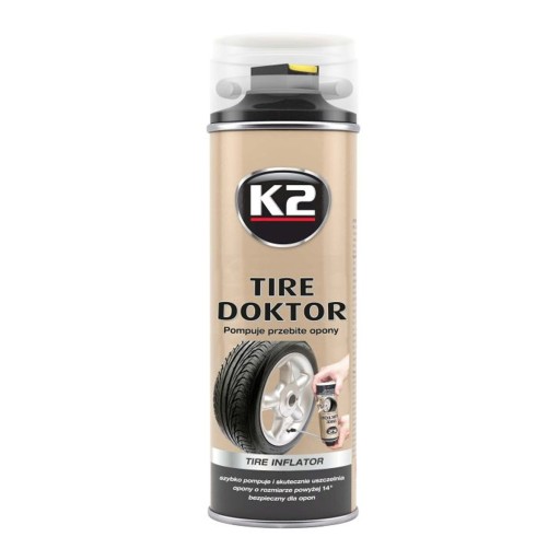 K2 TIRE DOKTOR SPARE sprej na kolesá 400ML