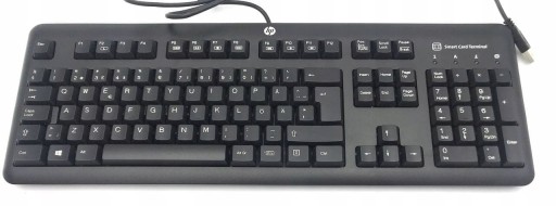 USB KLÁVESNICA HP SK-2027 QWERTY ČÍTAČKA