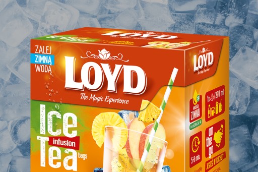 Studený čaj Fruit Express Studený čaj Jablko a ananás 12T LOYD