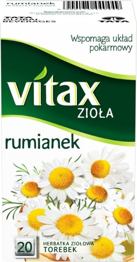 Vitax harmančekový bylinkový čaj 20ks 1,5g x2