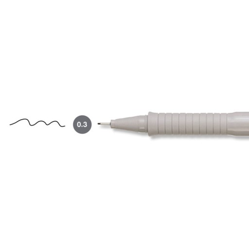 Jemná linka FABER-CASTELL 0,3 mm - čierna