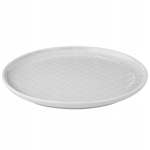 Biely dezertný tanier 20 cm Marrakesh Lubiana
