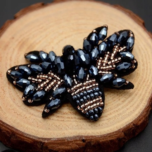 Korálky Patch Fly Motýlik Insect Rhinestones