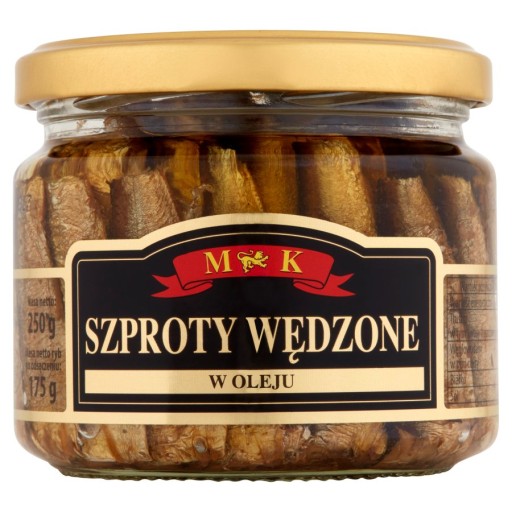 MK šprota údená v oleji 250 g