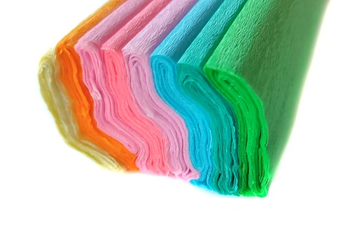 Krčený hodvábny papier Crafts & Co. Viacfarebné
