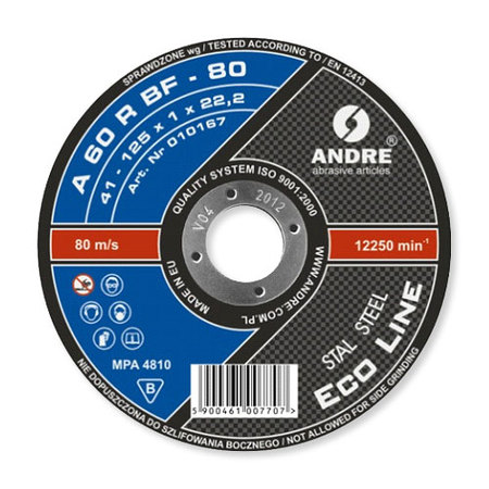 BRÚSNY KOTOUČ 41 115x2,5x22,2 A 30R BF-80 ECO LINE