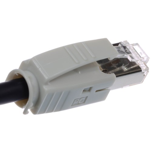 Telegartner Zástrčka s krytom RJ45 6A FTP šedá