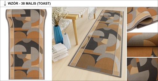 PROTIŠMYKOVÝ koberec 67 cm klasický, elegantný, pogumovaný na géli