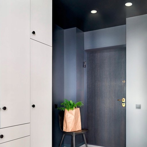 LED STROPNÉ SVETLO Zapustené okrúhle Biele Moderný Dizajn 4W 4000K