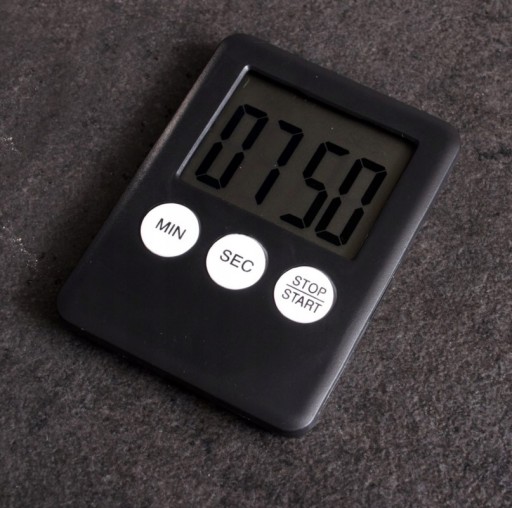 KUCHYŇSKÝ ČASOVAČ S MAGNETOVÝMI STOPKAMI LCD ČASOVAČOM