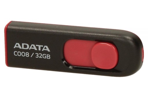 DashDrive Classic C008 32GB USB2.0 kľúč, čierno-červený