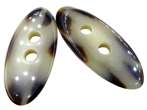 50mm Kabátové gombíky 1 kus farby MIX BÉŽOVÁ HNEDÁ K307 15048