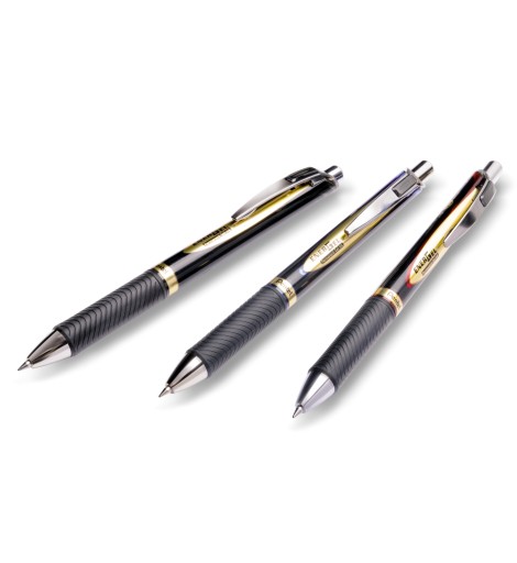 Guľôčkové pero čierne 0,5 MM ENERGEL BLP75 Pentel