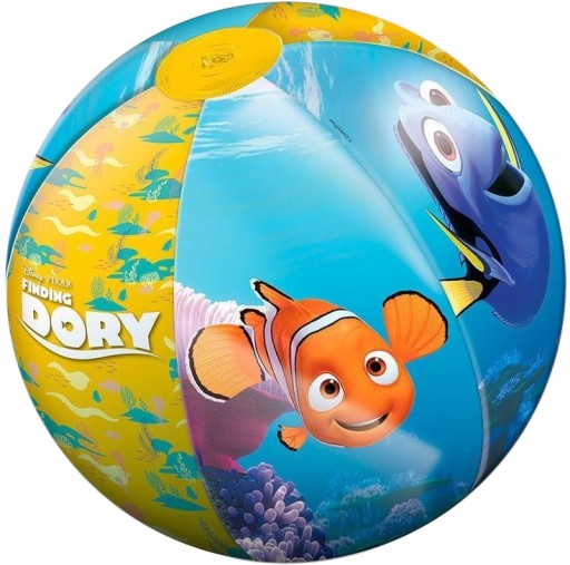 NAFUKOVACIA PLÁŽOVÁ LOPTA, KDE JE NEMO DORY MONDO