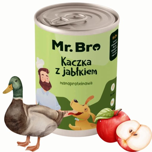 Pán. Káča Bro s jablkom 400g – Monoproteín