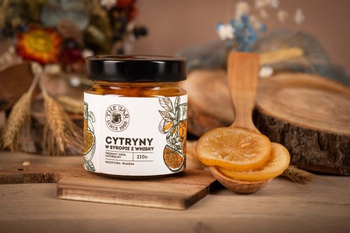 Citróny vo whisky sirupe 210g THE JAR
