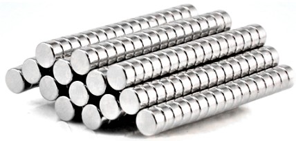 NEODYMOVÝ MAGNET 4x2mm okrúhly 50 ks.