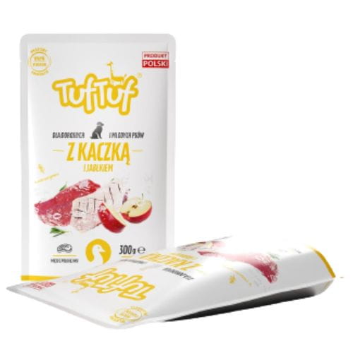TUF-TUF vrecko kačička s jablkom pre psov 300G