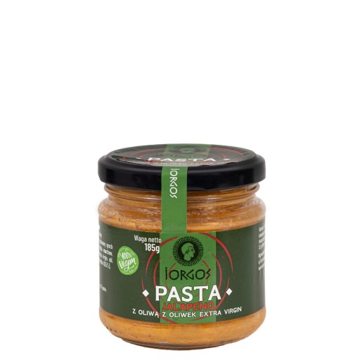 Pasta Iorgos Jalapeno s extra panenským olivovým olejom