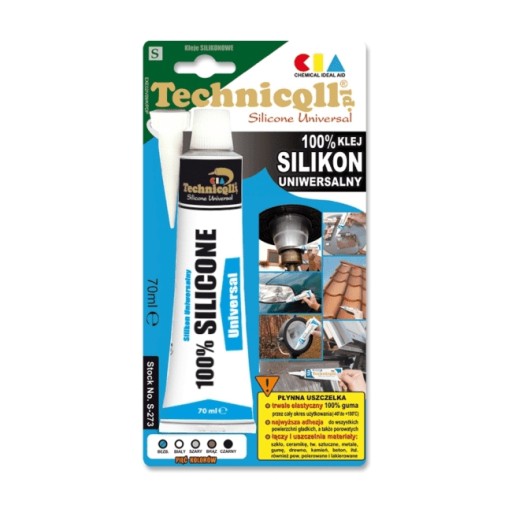 UNIVERZÁLNY SILIKÓN ČIERNY 70ML
