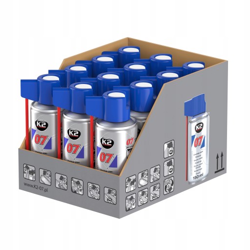 K2 07 UNIVERZÁLNY PRENIKAJÚCI ODSTRAŇOVANIE HRDZE 150ml