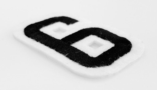 TERMO nažehľovačka NUMBER DIGITAL 6 čierna